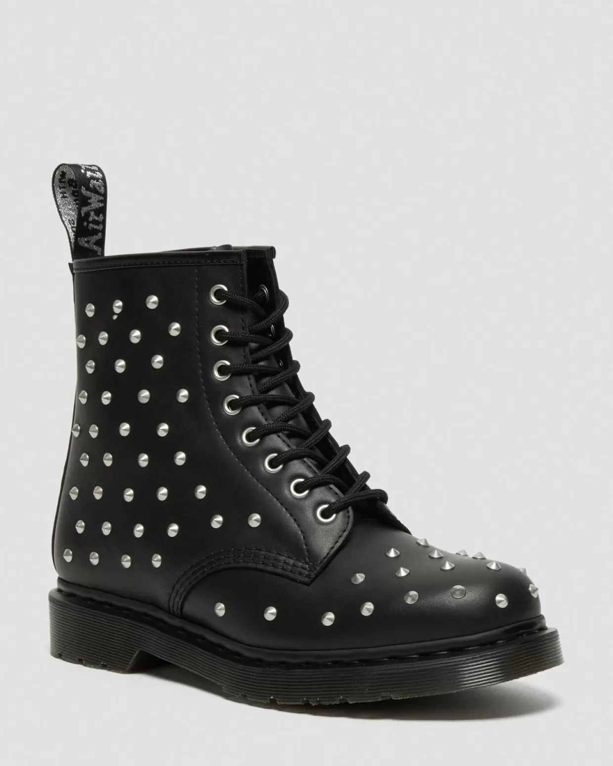 UNISEX Dr. Martens 1460 Stud Wanama Leather Lace Up Boots