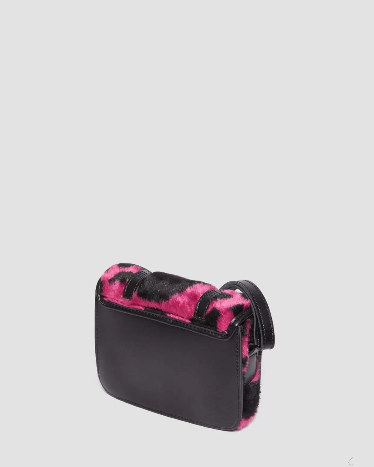 UNISEX Dr. Martens Borsa a tracolla da 18 cm con pelo e stampa di mucca