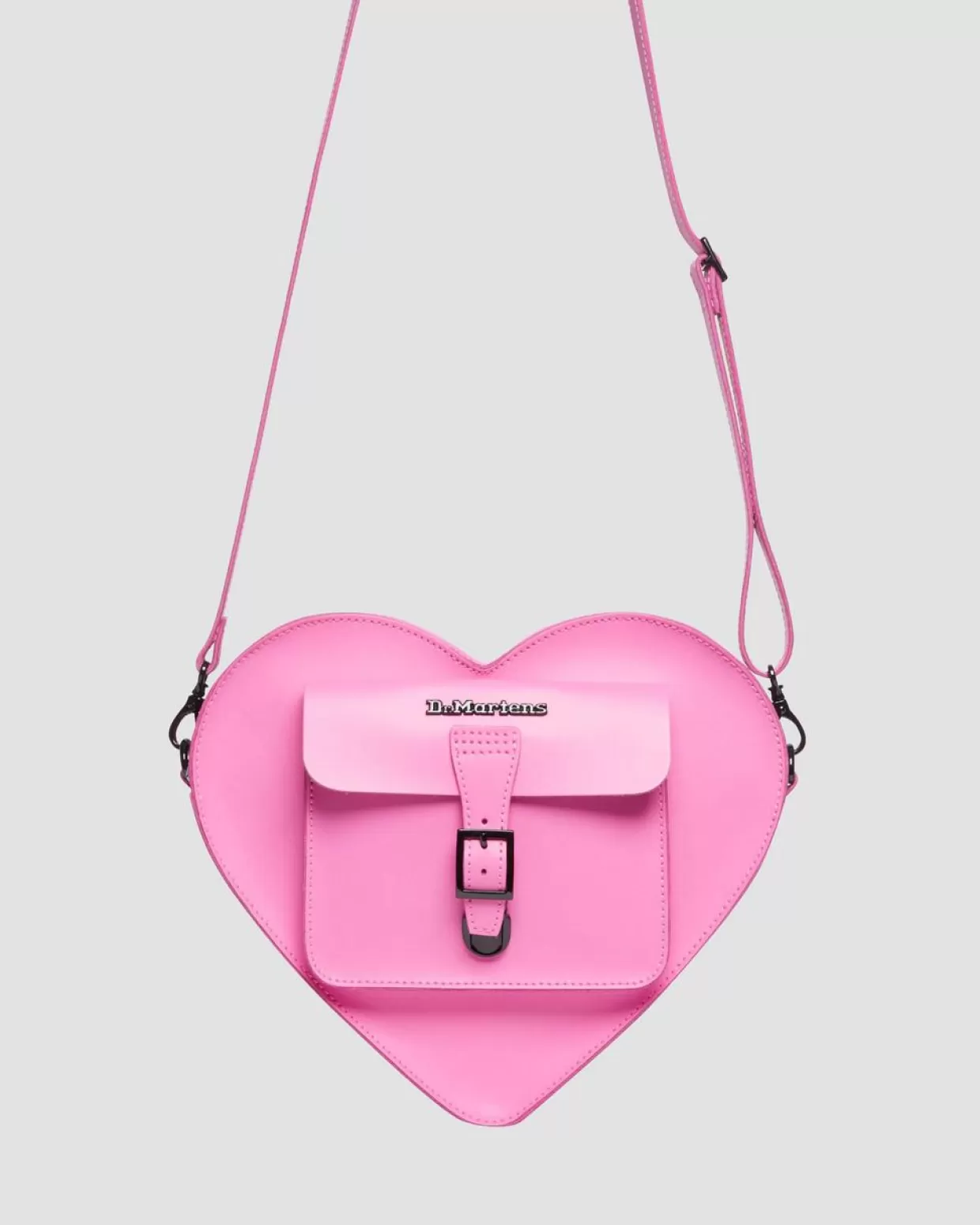 ACCESSORIES Dr. Martens Borsa in pelle a forma di cuore
