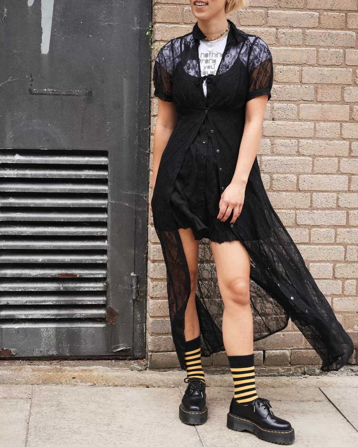 ACCESSORIES Dr. Martens Calzini in misto cotone a righe sottili