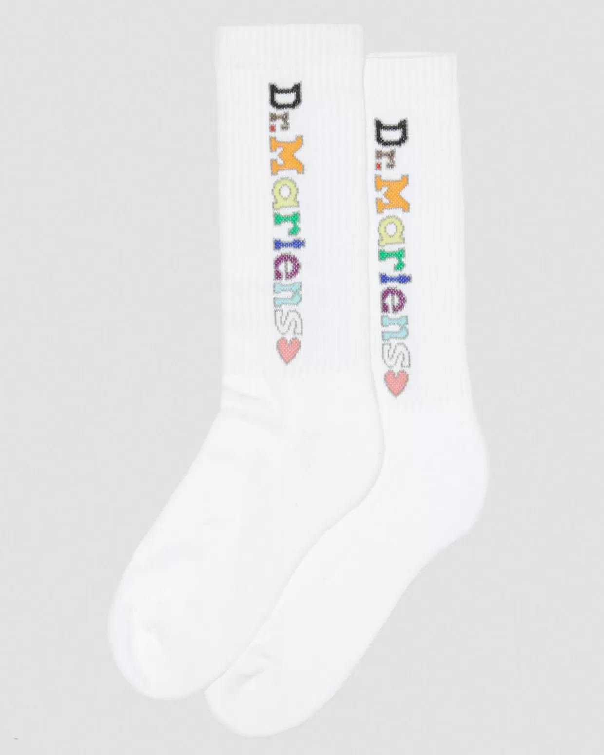ACCESSORIES Dr. Martens Calzini in misto cotone con logo verticale per il Pride