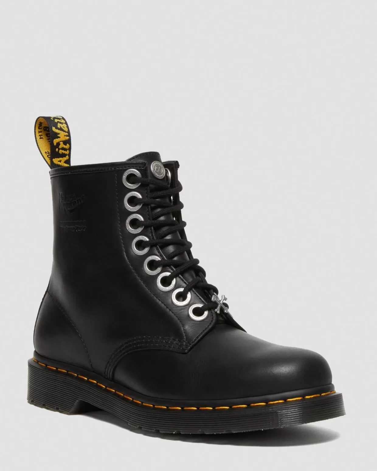 WOMENS Dr. Martens GLI STIVALI DI PELLE 1460 THE GREAT FROG