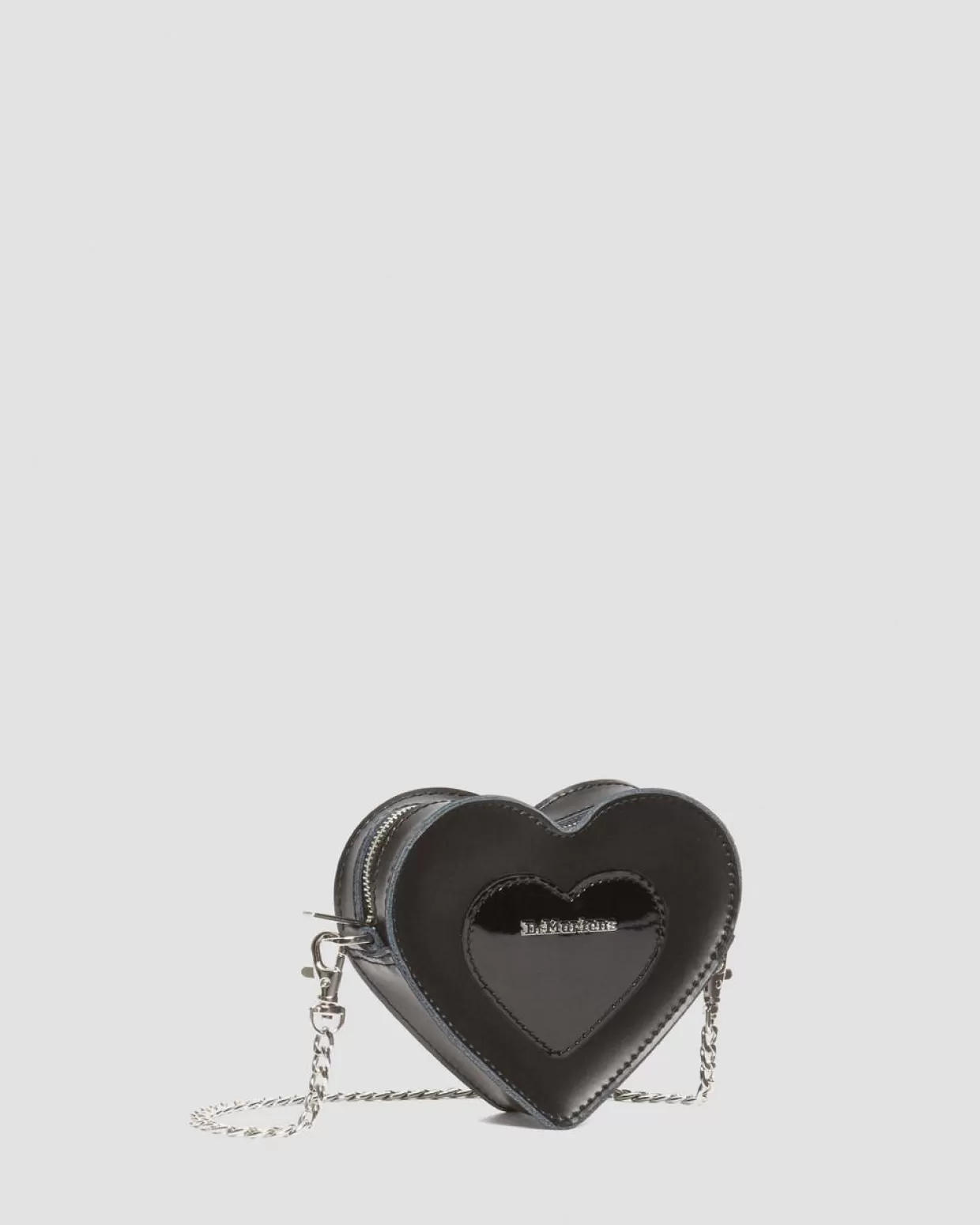 Dr. Martens Mini borsa in pelle a forma di cuore