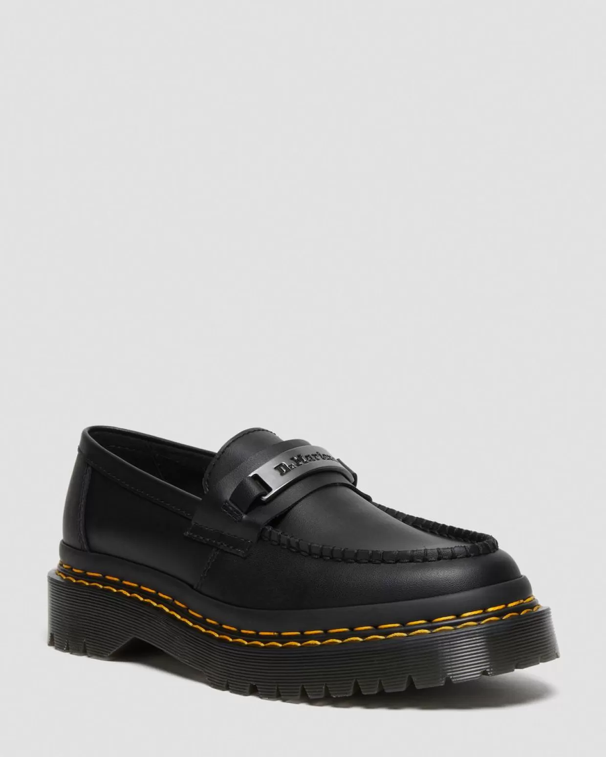 WOMENS Dr. Martens Mocassini Penton Bex in pelle con doppie cuciture