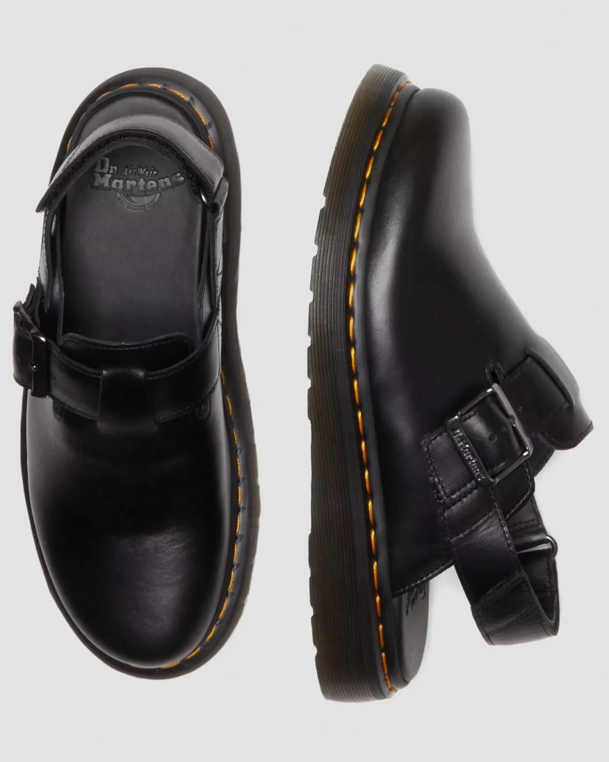 WOMENS Dr. Martens Mules Jorge II Slingback II in pelle Brando