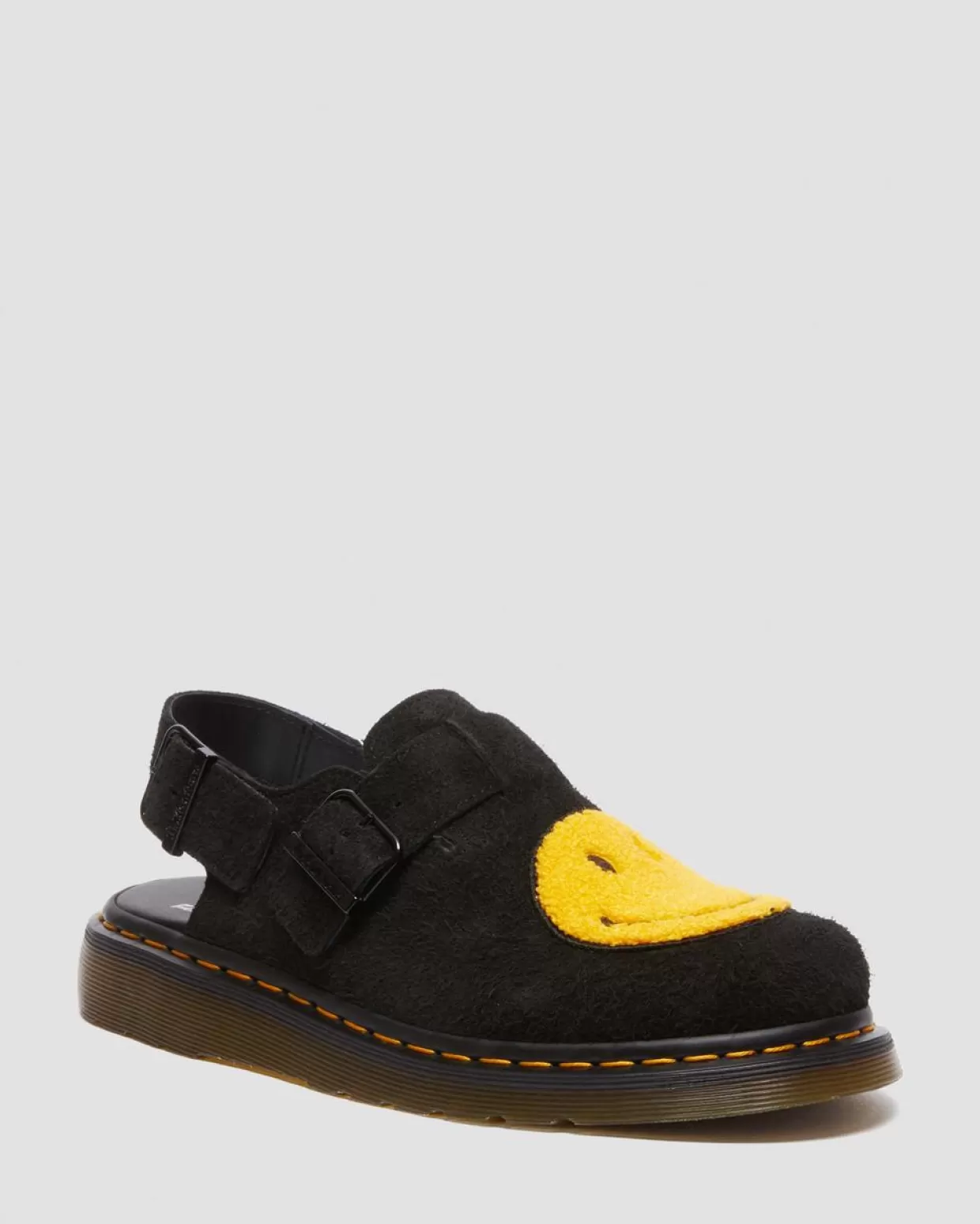 UNISEX Dr. Martens Mules Jorge Smiley® in camoscio