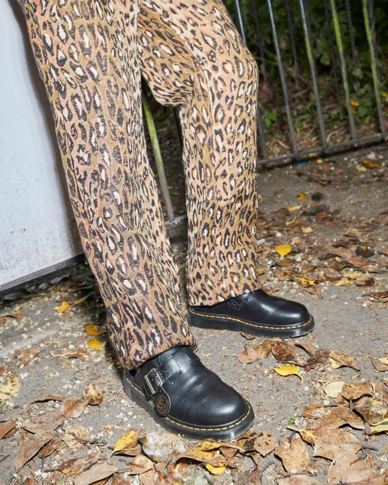 UNISEX Dr. Martens Mules Slingback Jorge Made in England di pelle