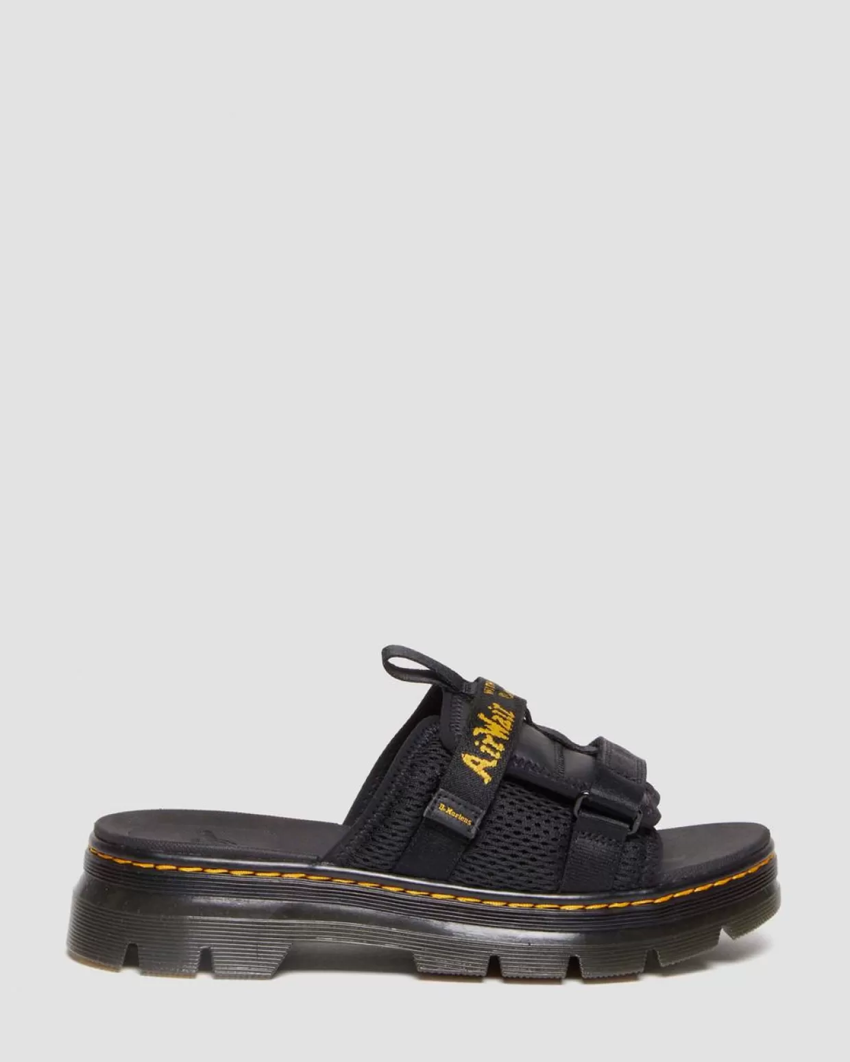 UNISEX Dr. Martens Sandali con cinturini Ayce Logo Platform in pelle bottalata