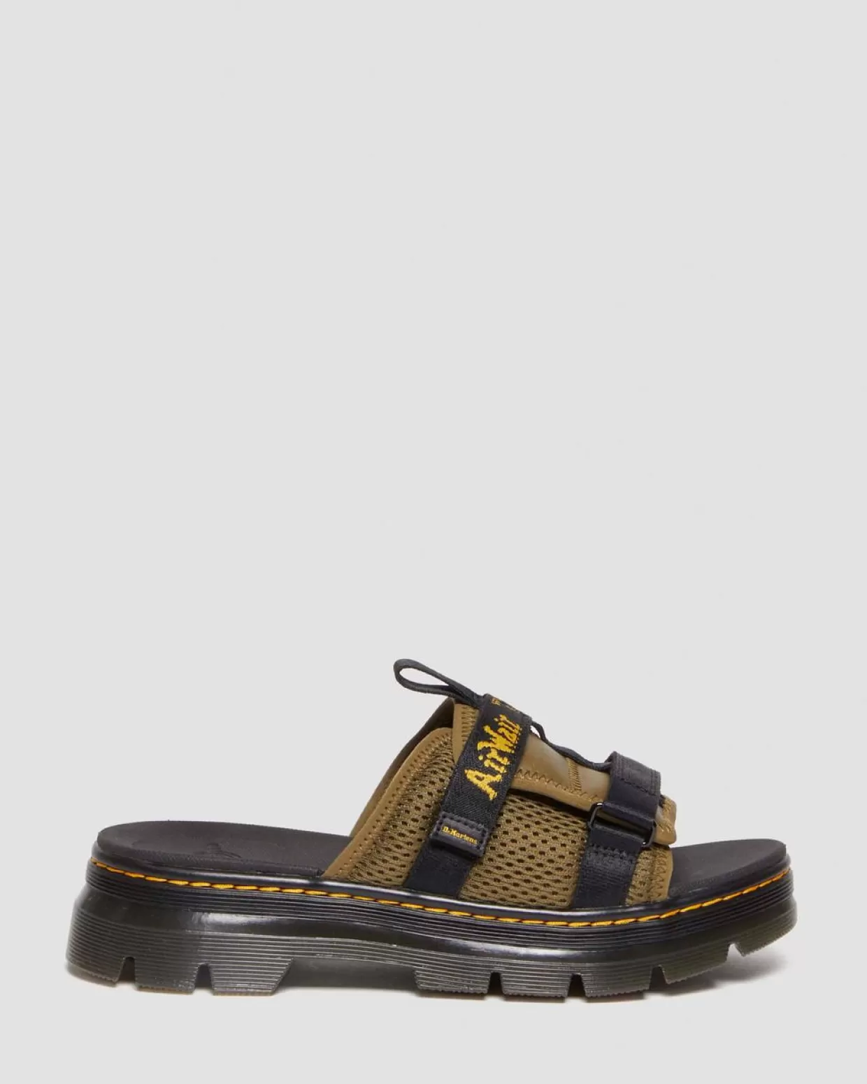 UNISEX Dr. Martens Sandali con cinturini Ayce Logo Platform in pelle bottalata