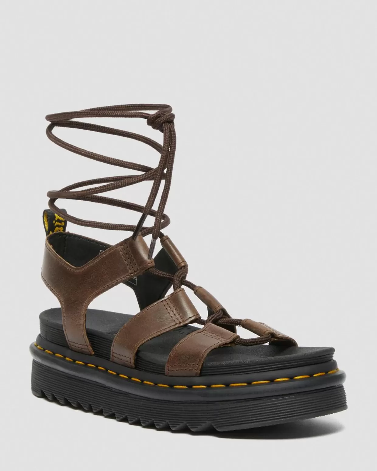 WOMENS Dr. Martens Sandali Gladiator in pelle Nartilla Illusion