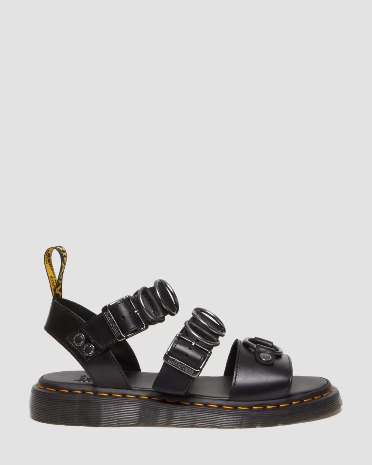 UNISEX Dr. Martens Sandali in pelle Gryphon Alternative Brando con cinturini