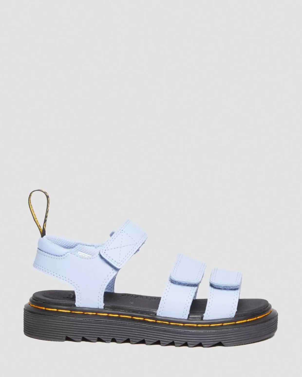 UNISEX Dr. Martens Sandali Junior Klaire Athena in pelle con cinturini in velcro