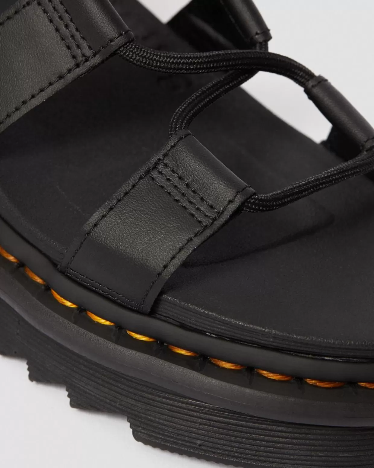 WOMENS Dr. Martens Sandali Nartilla in pelle Hydro con lacci stile gladiatore