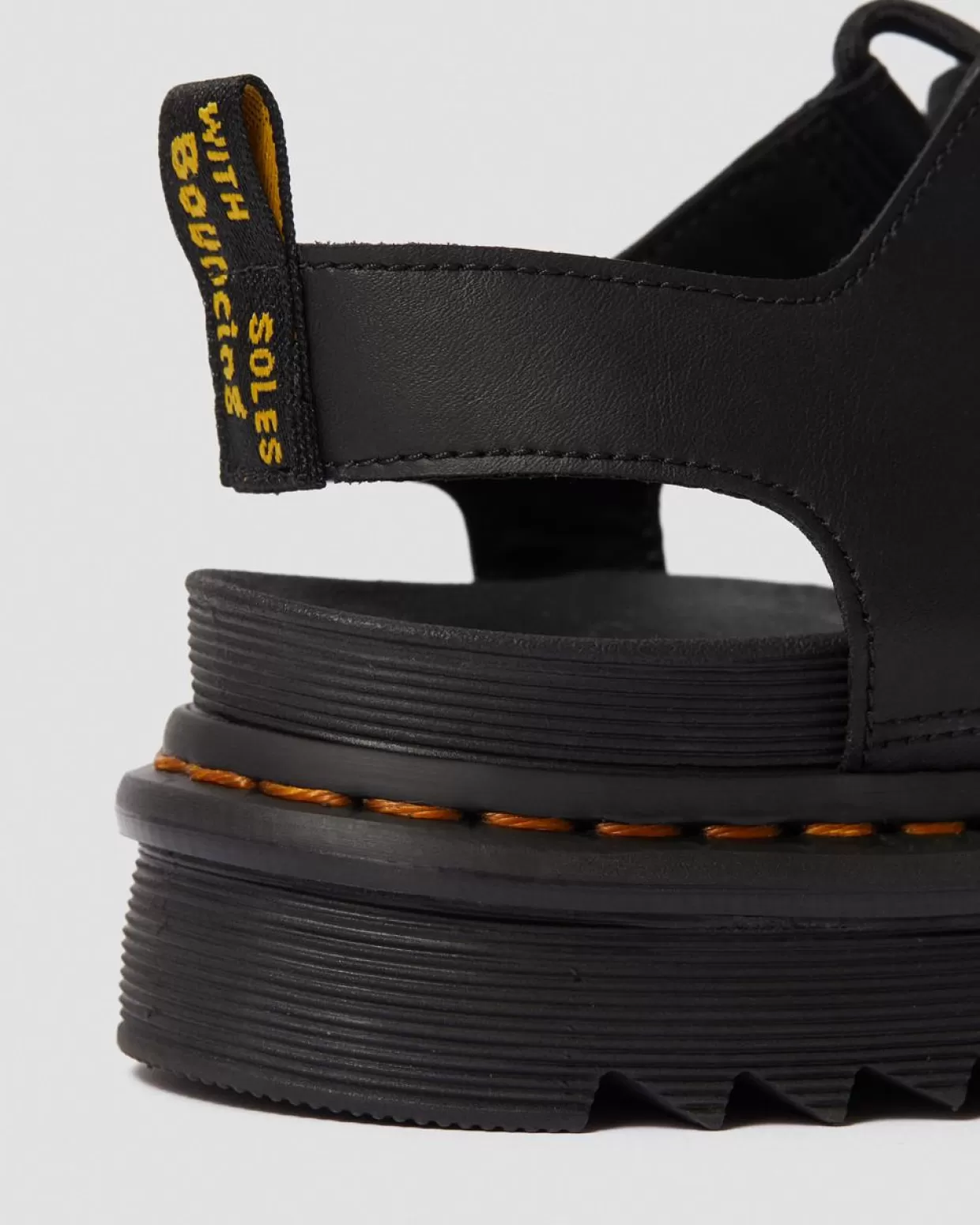 WOMENS Dr. Martens Sandali Nartilla in pelle Hydro con lacci stile gladiatore