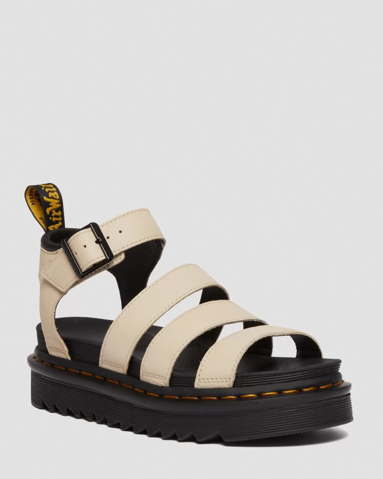 WOMENS Dr. Martens Sandali Platform Blaire con cinturino in pelle Pisa