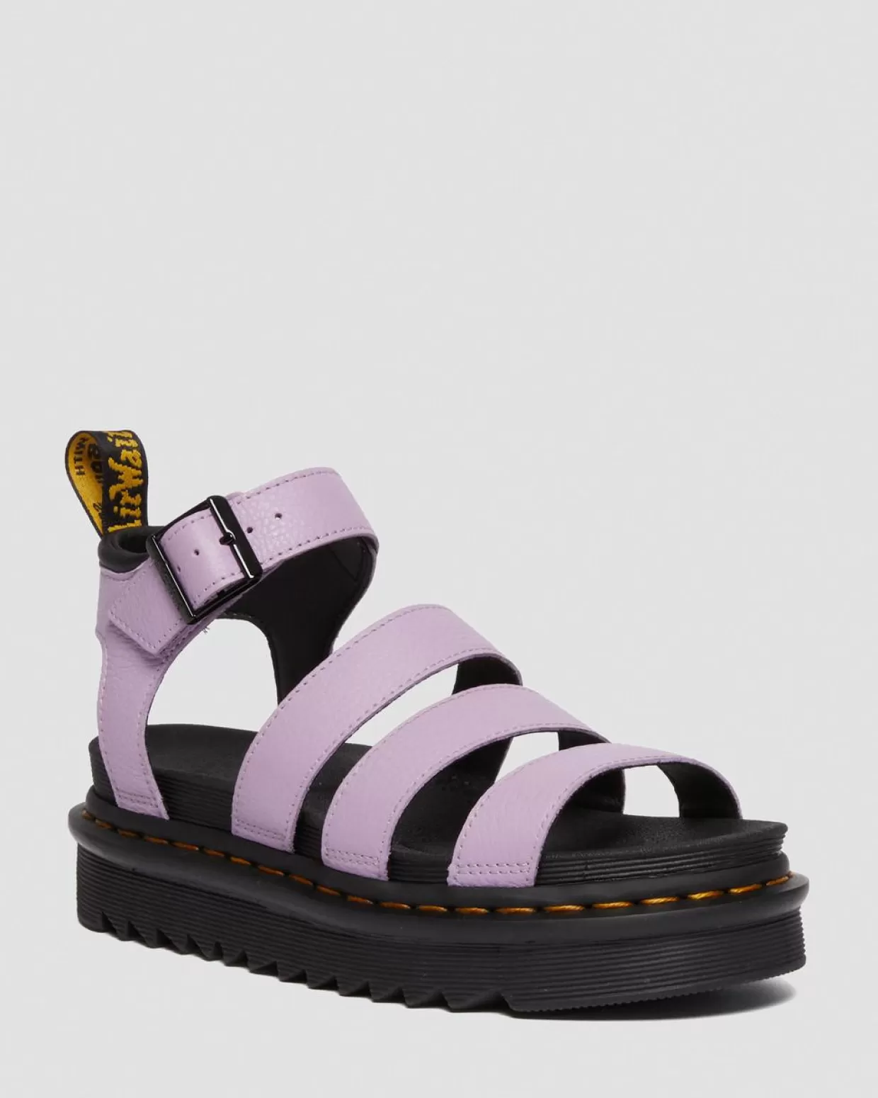 WOMENS Dr. Martens Sandali Platform Blaire con cinturino in pelle Pisa