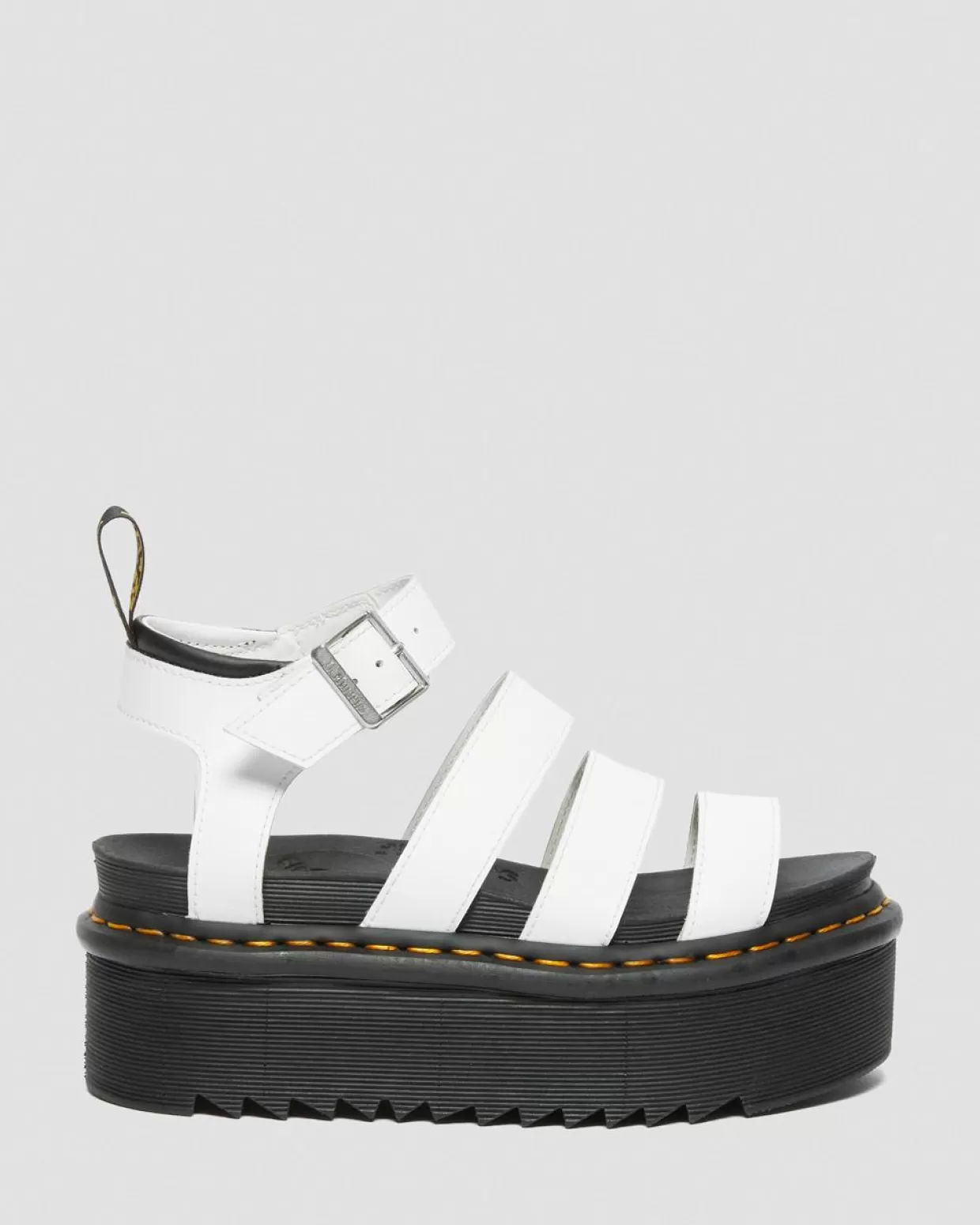 WOMENS Dr. Martens Sandali Platform di pelle Blaire Quad Hydro stile gladiatore