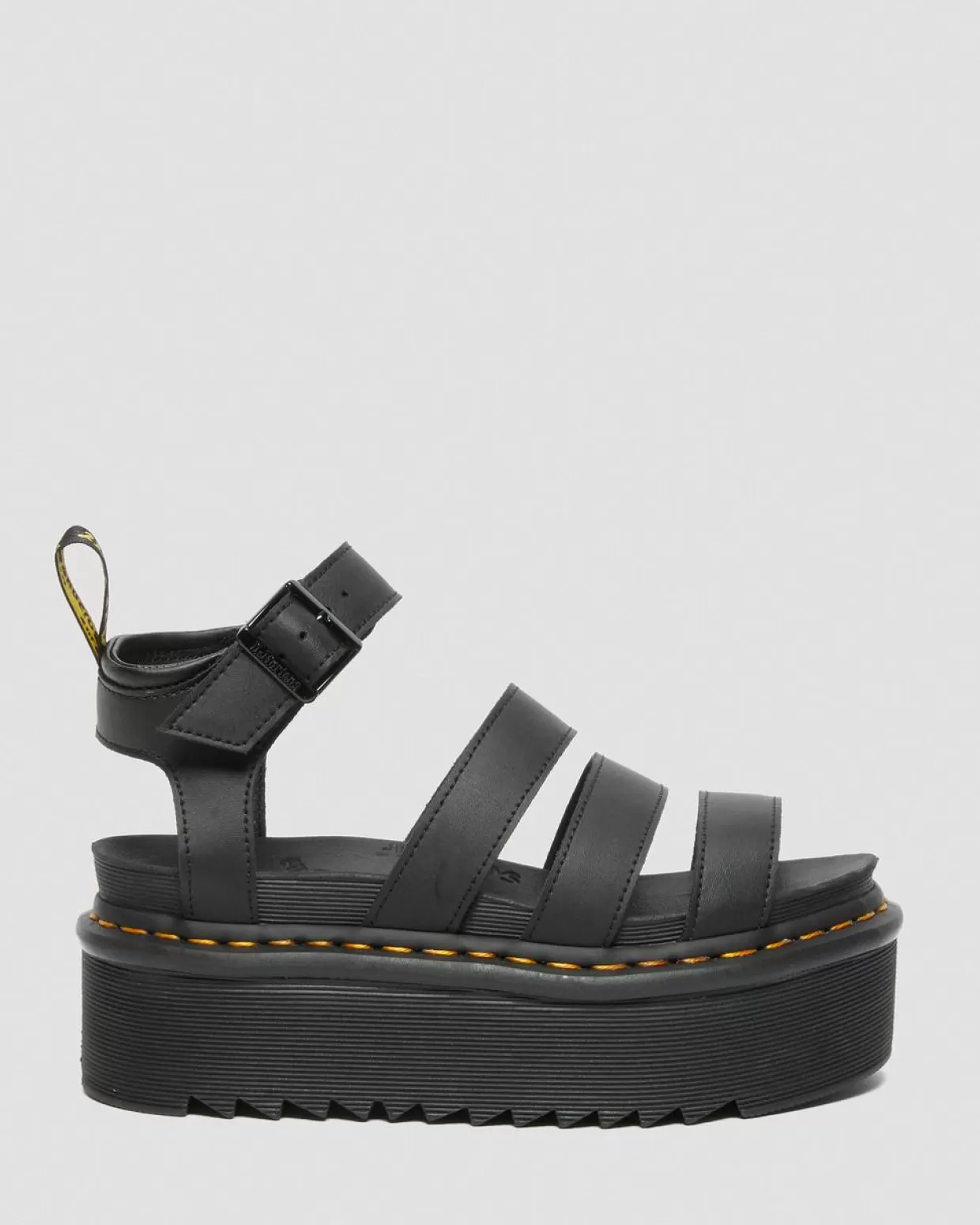 WOMENS Dr. Martens Sandali Platform di pelle Blaire Quad Hydro stile gladiatore