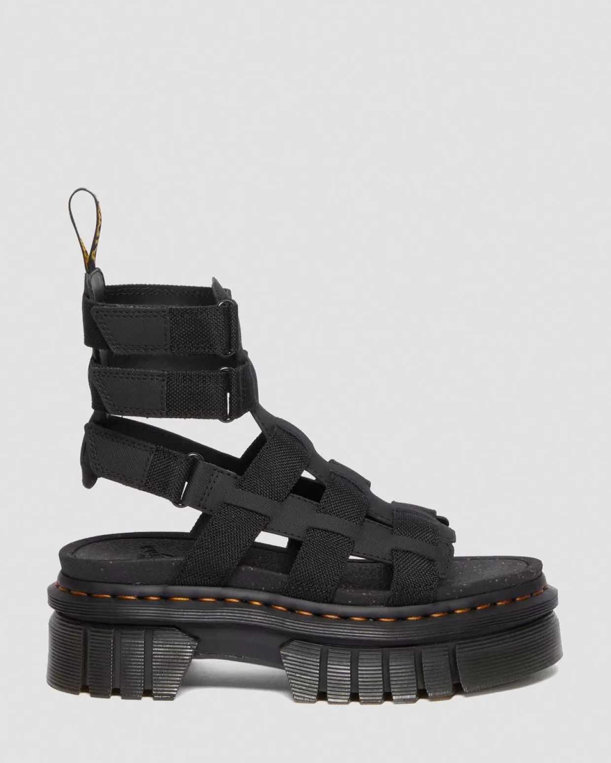 UNISEX Dr. Martens Sandali platform Ricky in pelle super resistenti stile gladiatore