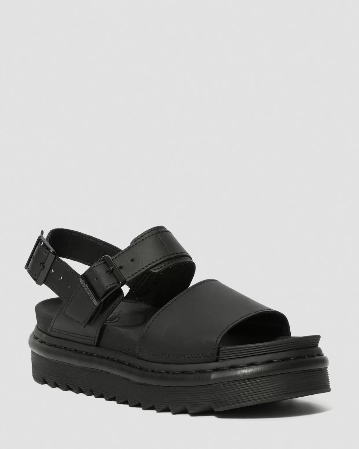 WOMENS Dr. Martens Sandali Voss Hydro con cinturino in pelle