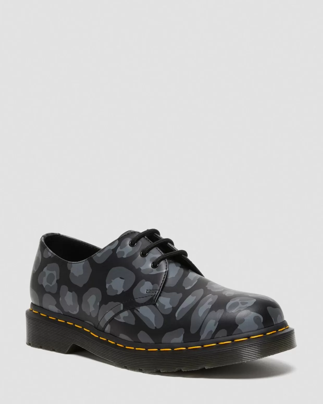 UNISEX Dr. Martens Scarpe 1461 Distorted con stampa leopardata