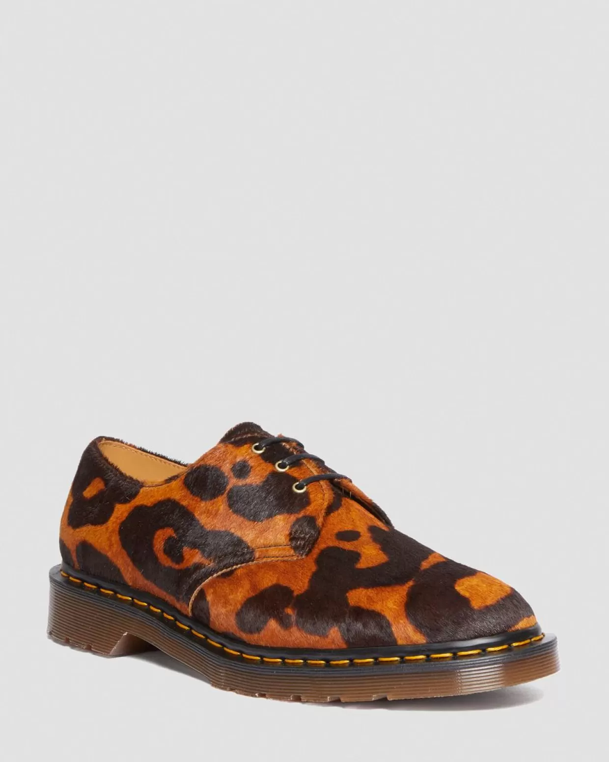 WOMENS Dr. Martens Scarpe 1461 Made in England Hair On