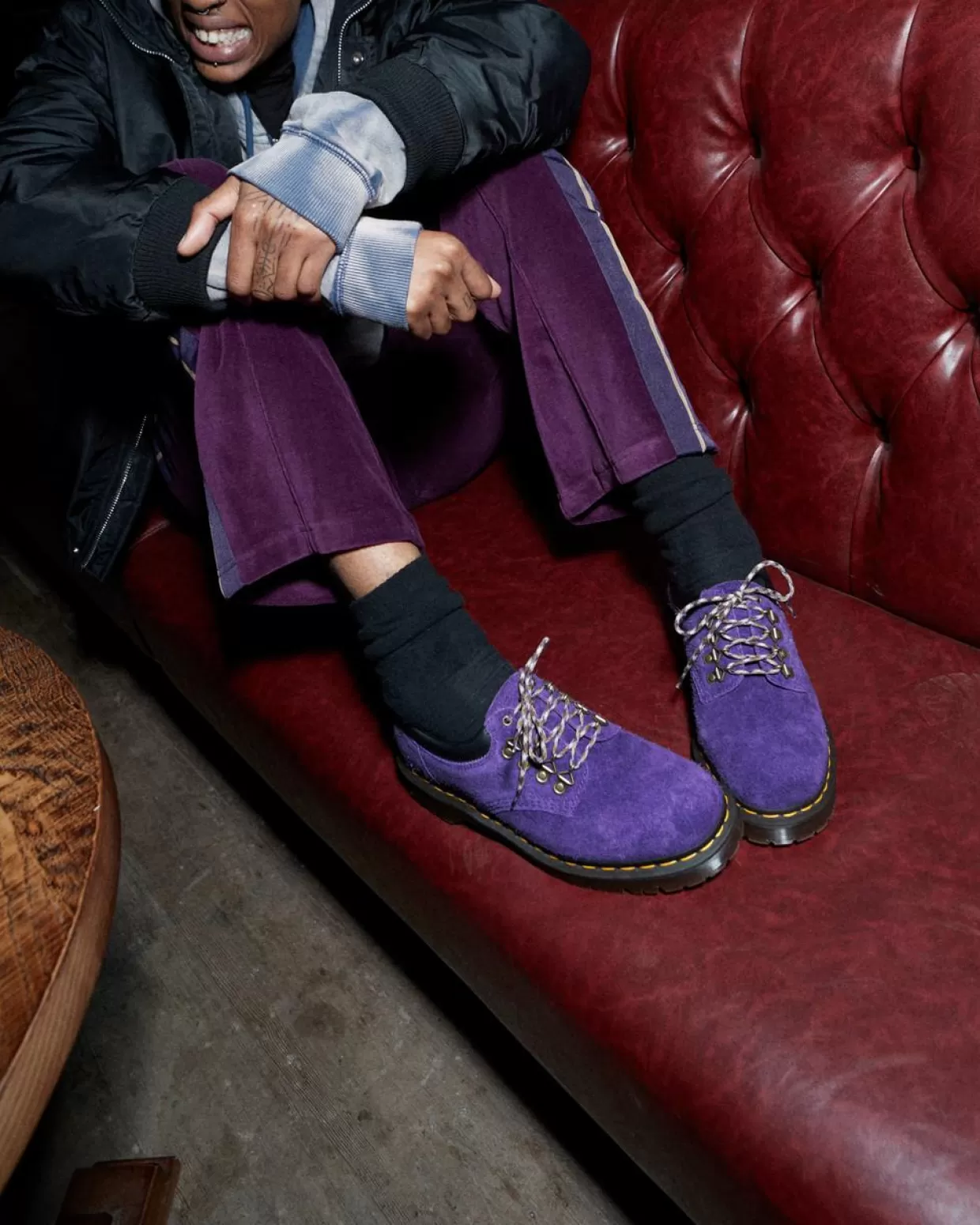 UNISEX Dr. Martens Scarpe 8053 in pelle scamosciata