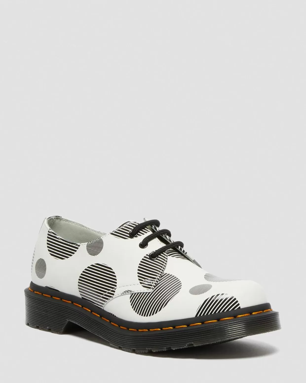 WOMENS Dr. Martens Scarpe di pelle 1461 Polka Dot Smooth