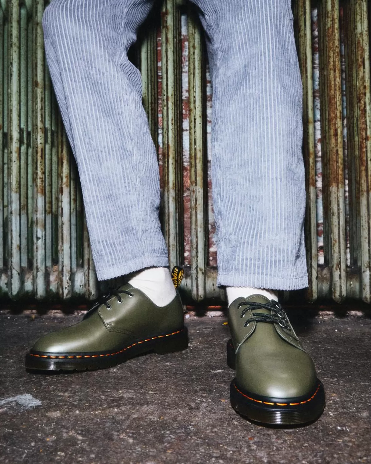 WOMENS Dr. Martens Scarpe di pelle 1461 Verso Smooth