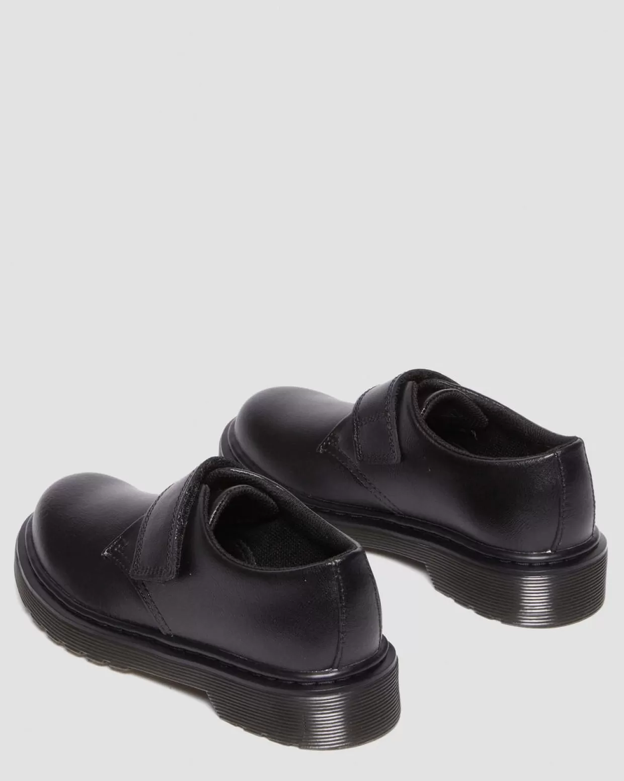 KIDS Dr. Martens Scarpe Junior Kamron in pelle con cinturino in velcro