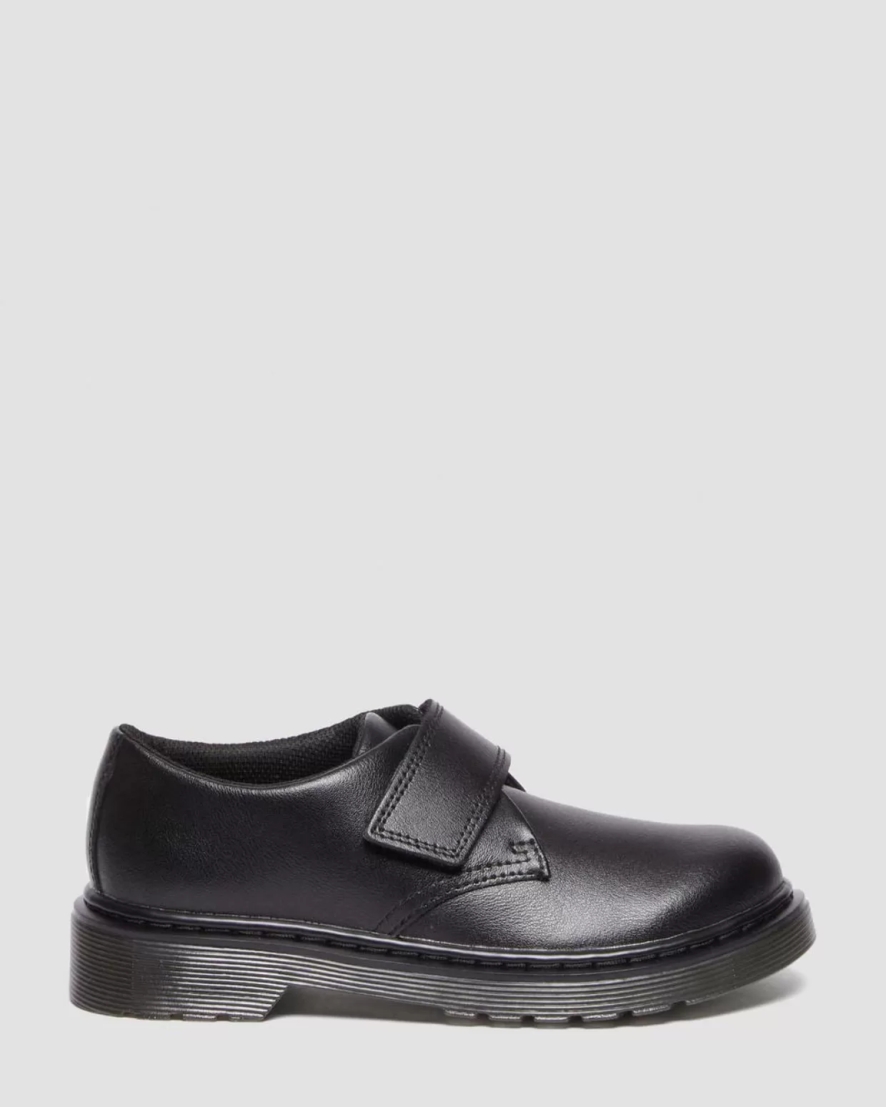 KIDS Dr. Martens Scarpe Junior Kamron in pelle con cinturino in velcro