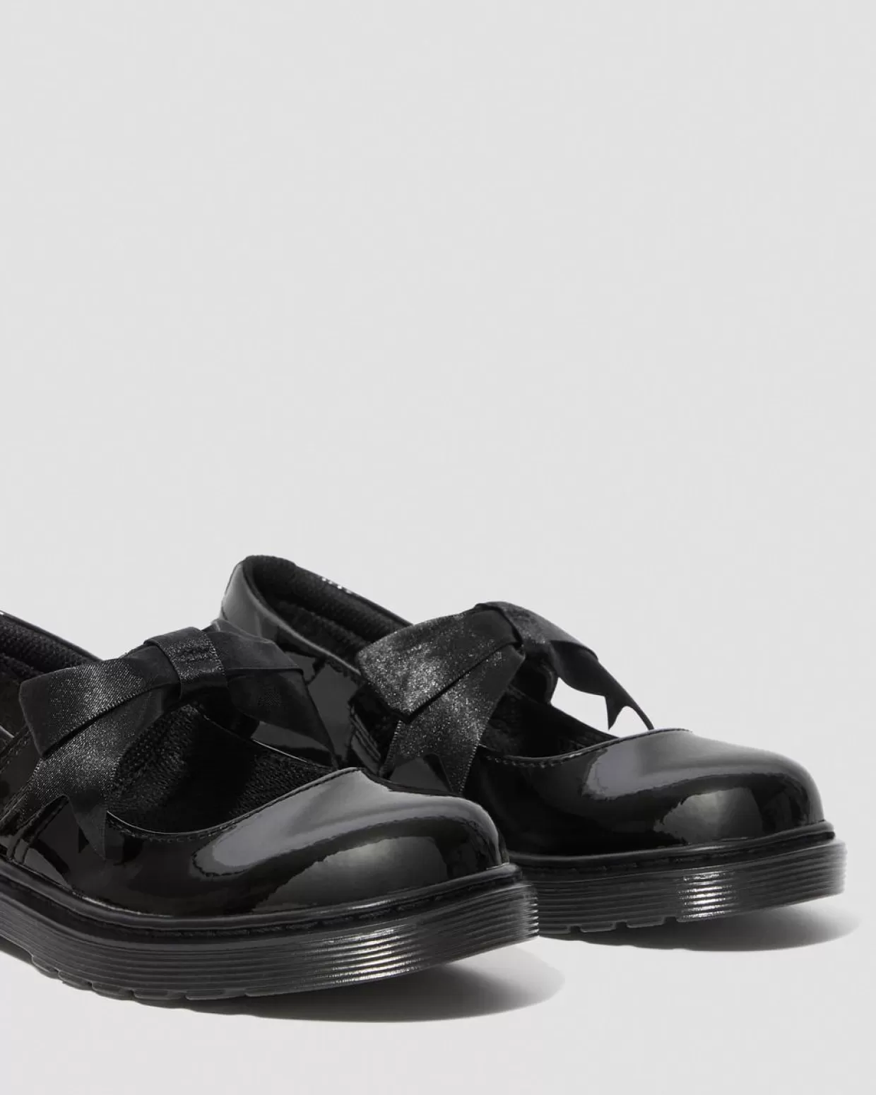 KIDS Dr. Martens Scarpe Mary Jane Maccy II Junior in pelle verniciata