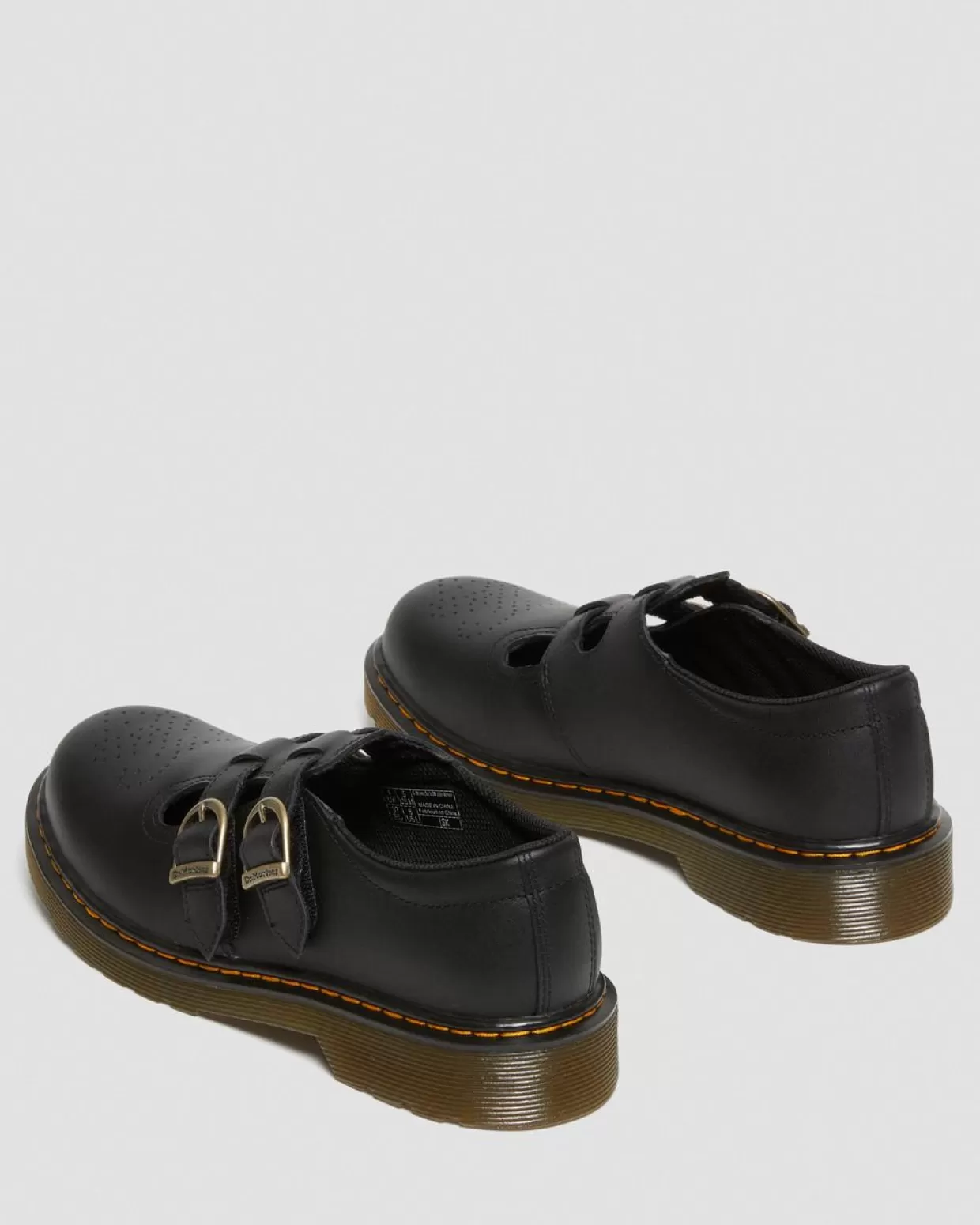 KIDS Dr. Martens Scarpe Mary Jane per ragazzi 8065 Softy T in pelle