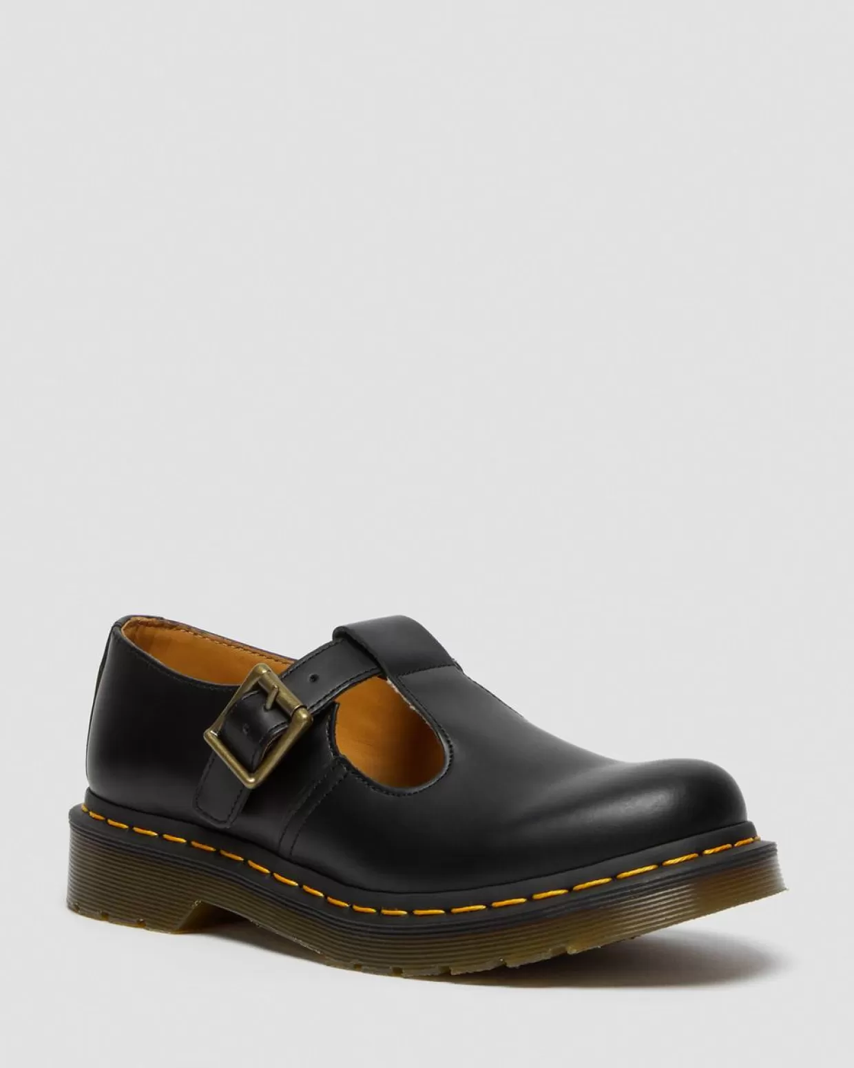 WOMENS Dr. Martens Scarpe Mary Jane Polley in pelle Smooth