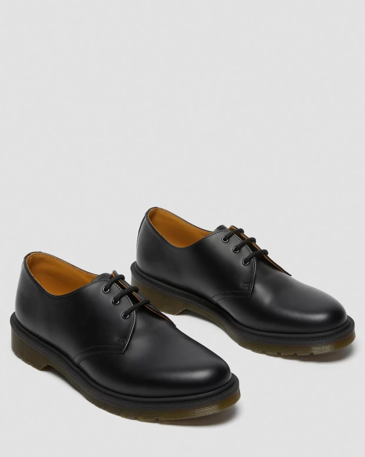 WOMENS Dr. Martens Scarpe Oxford 1461 con guardolo liscio stretto in pelle Smooth