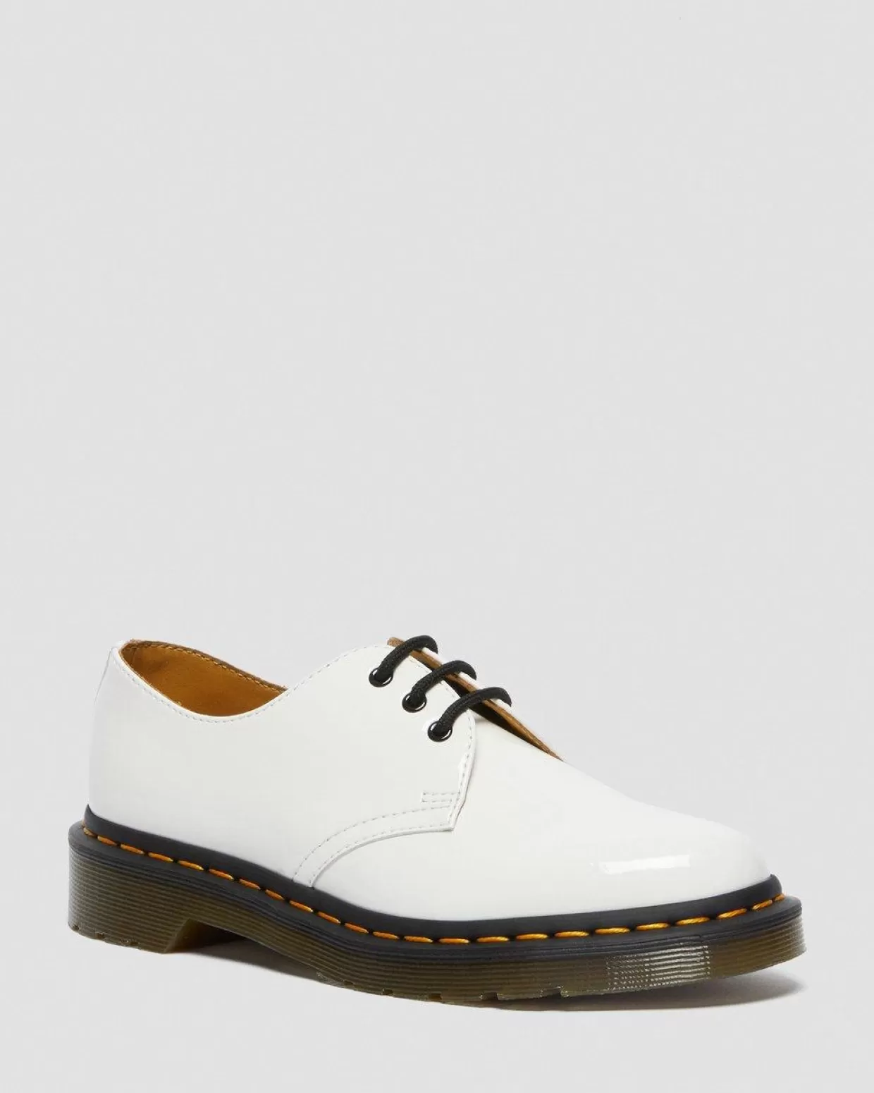 WOMENS Dr. Martens Scarpe Oxford 1461 Mono in pelle verniciata