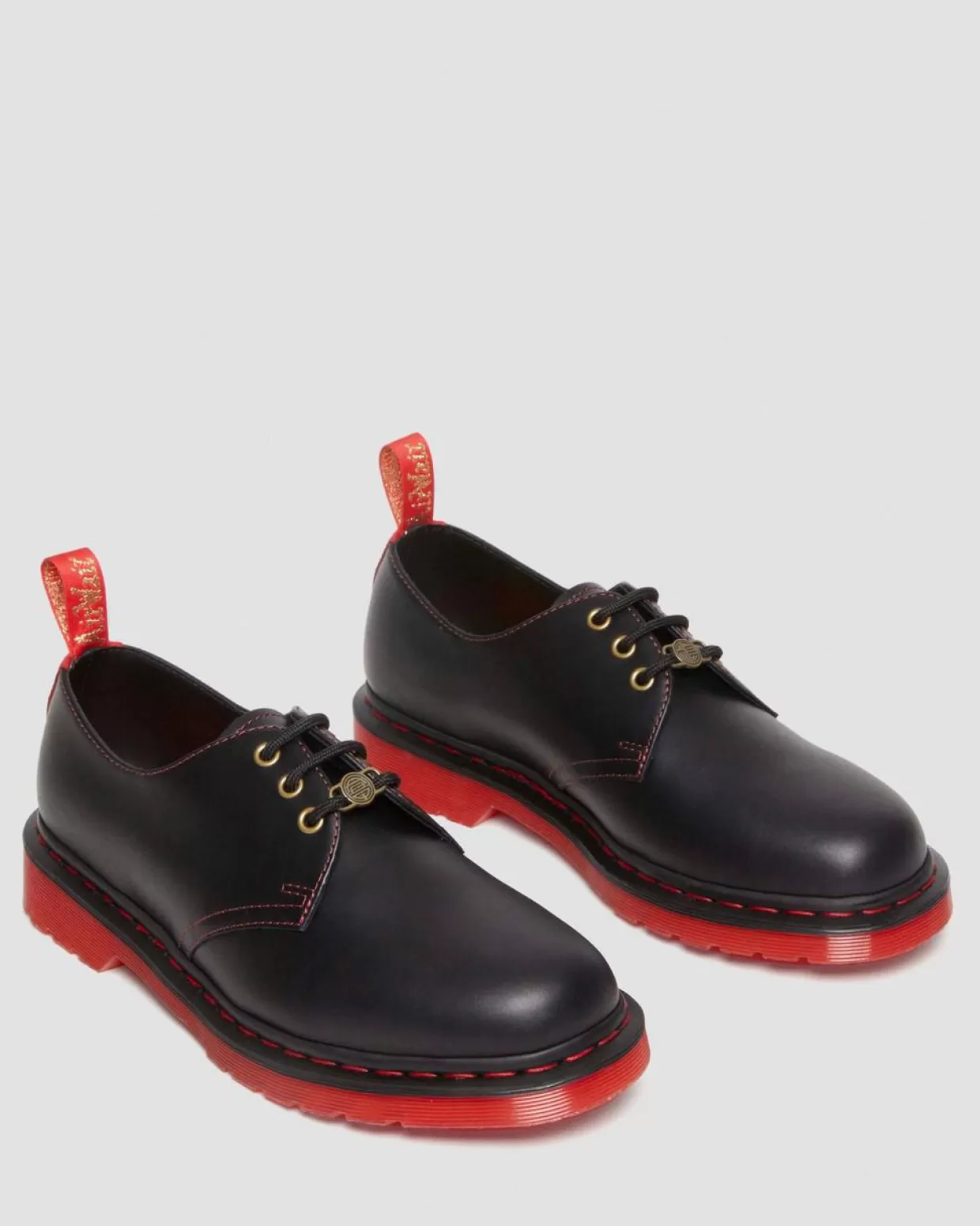 WOMENS Dr. Martens Scarpe Oxford 1461 Year of The Rabbit in pelle Smooth