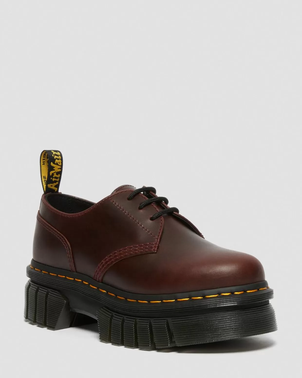 WOMENS Dr. Martens Scarpe platform Audrick in pelle Brando