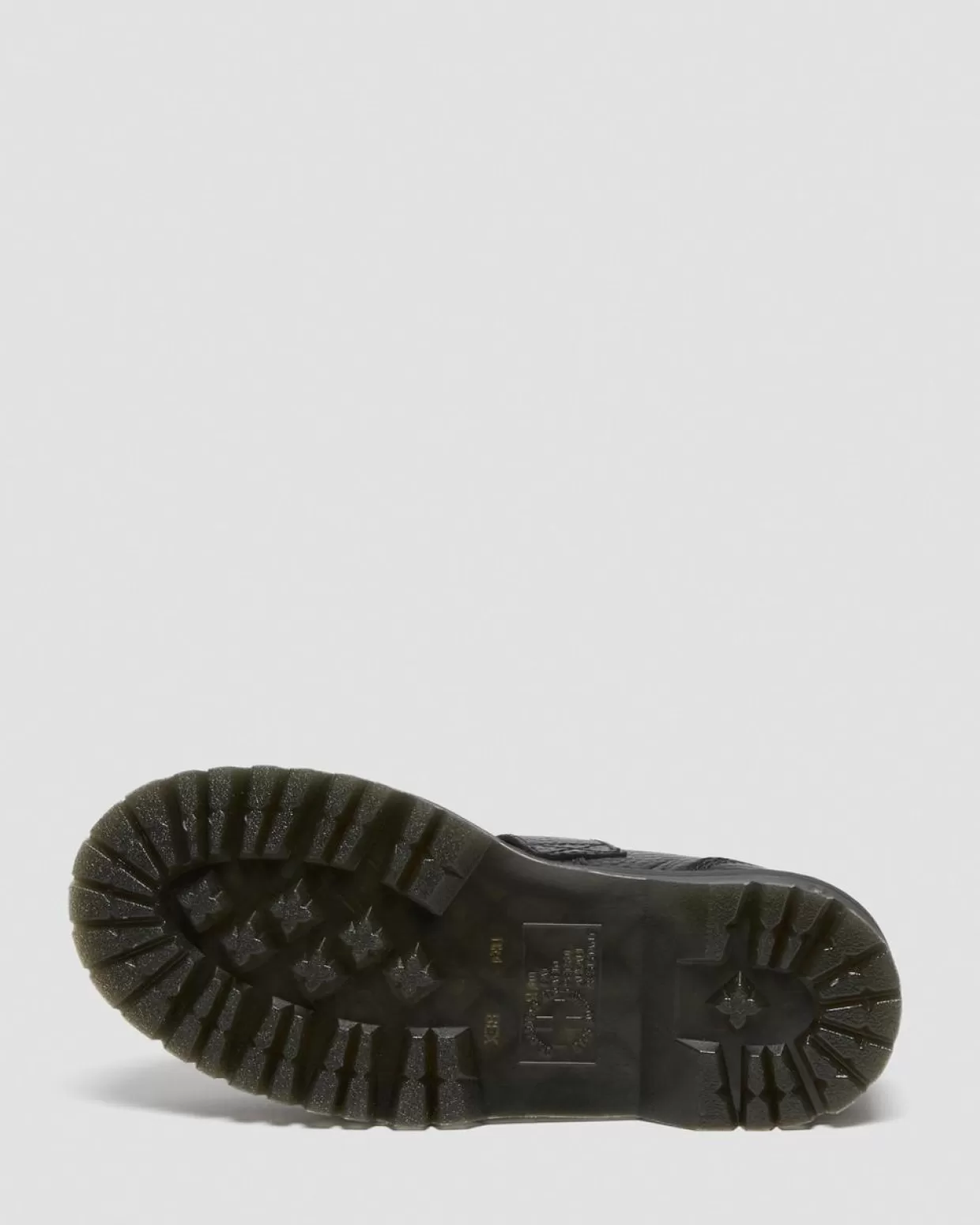 UNISEX Dr. Martens Scarpe platform di pelle Addina con fibbia con fiore