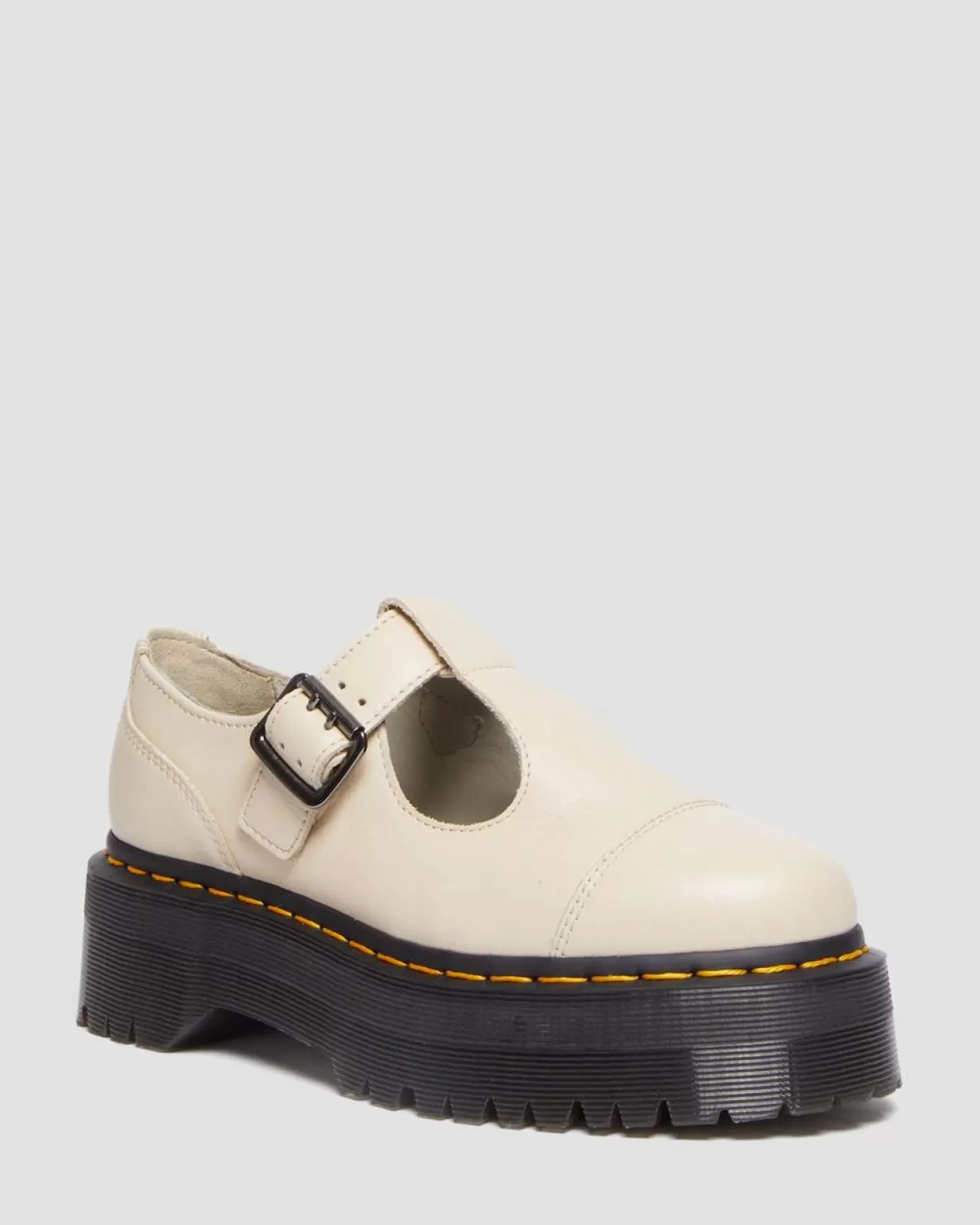 WOMENS Dr. Martens Scarpe platform Mary Jane Bethan in pelle Pisa