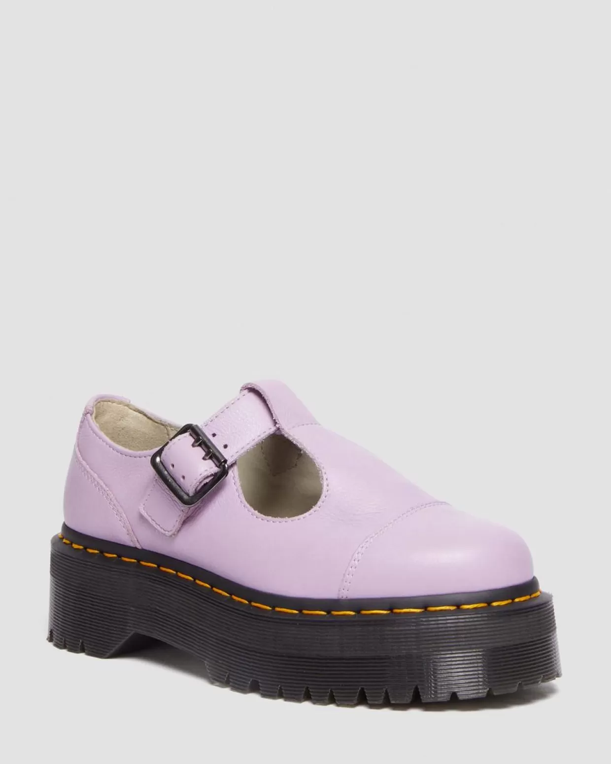WOMENS Dr. Martens Scarpe platform Mary Jane Bethan in pelle Pisa