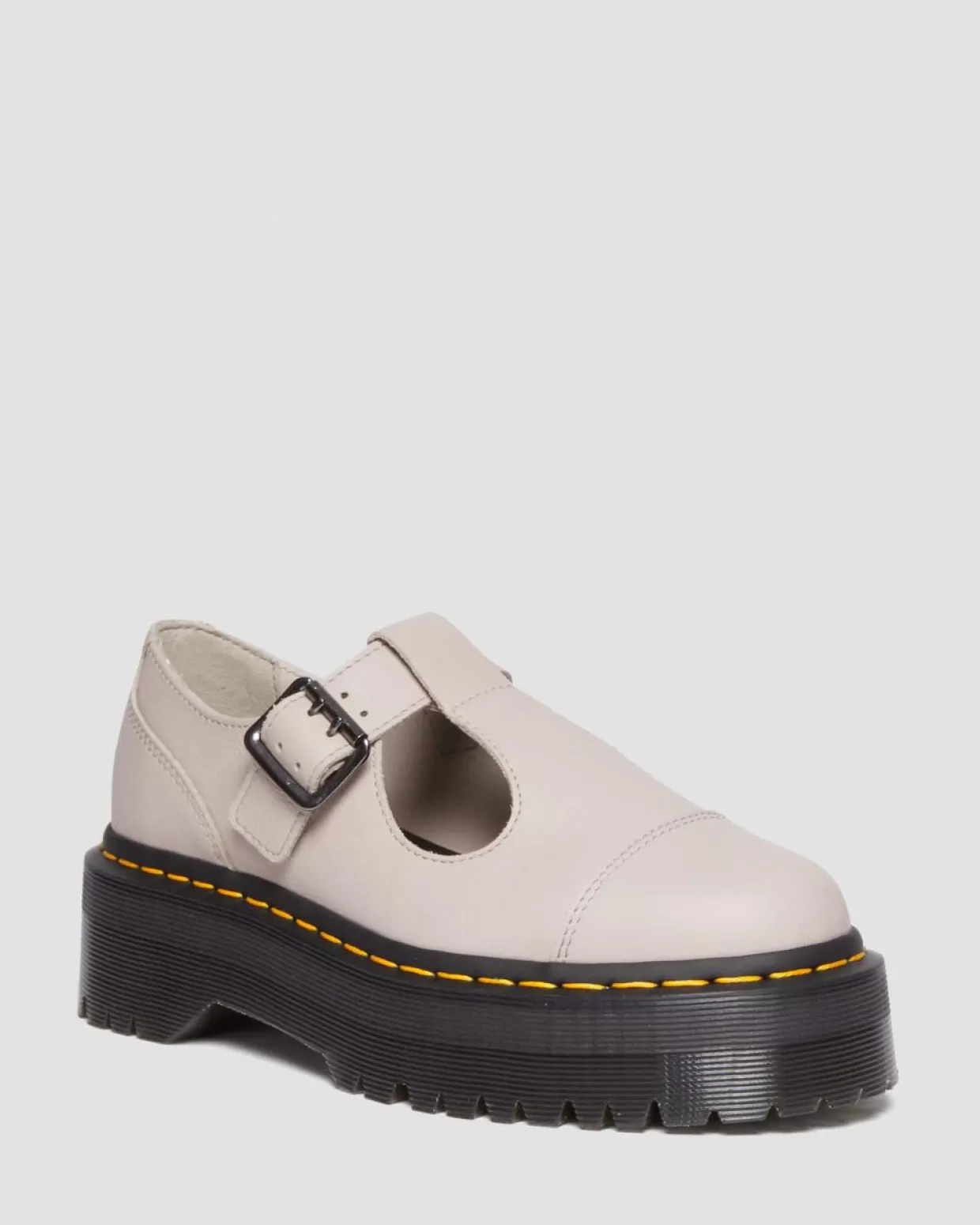 WOMENS Dr. Martens Scarpe platform Mary Jane Bethan in pelle Pisa