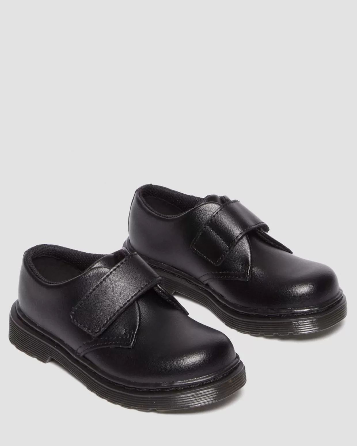 KIDS Dr. Martens Scarpe primi passi Kamron in pelle con cinturino in velcro