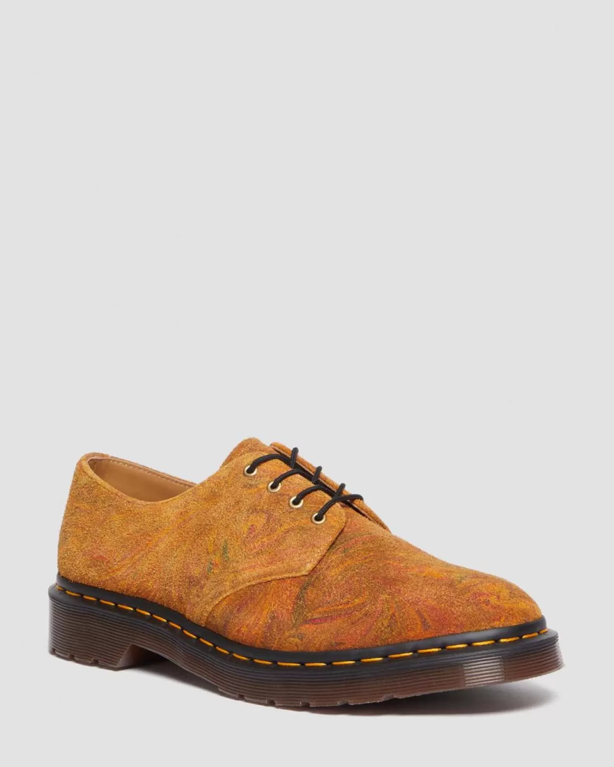 UNISEX Dr. Martens Scarpe Smiths in camoscio marmorizzato