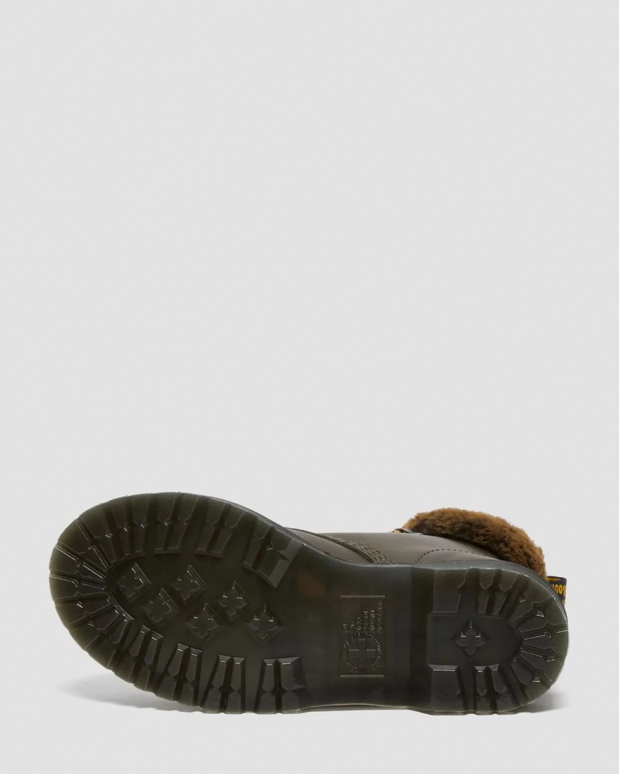 UNISEX Dr. Martens Stivaletti 1460 Serena Collar Con Rivestimento Interno In Pelliccia Sintetica
