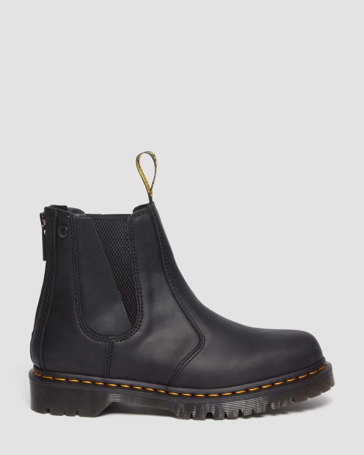 WOMENS Dr. Martens Stivaletti Chelsea 2976 con zip in pelle cerata pieno fiore