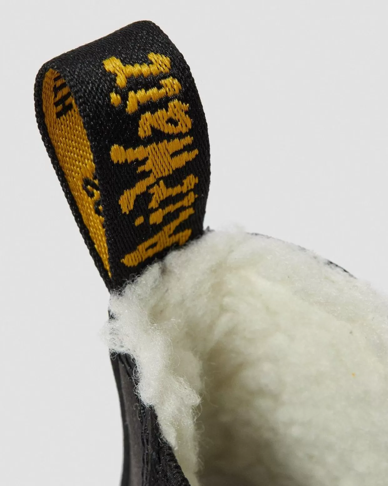 KIDS Dr. Martens Stivaletti Chelsea 2976 Leonore Bambini con Rivestimento in Pelliccia