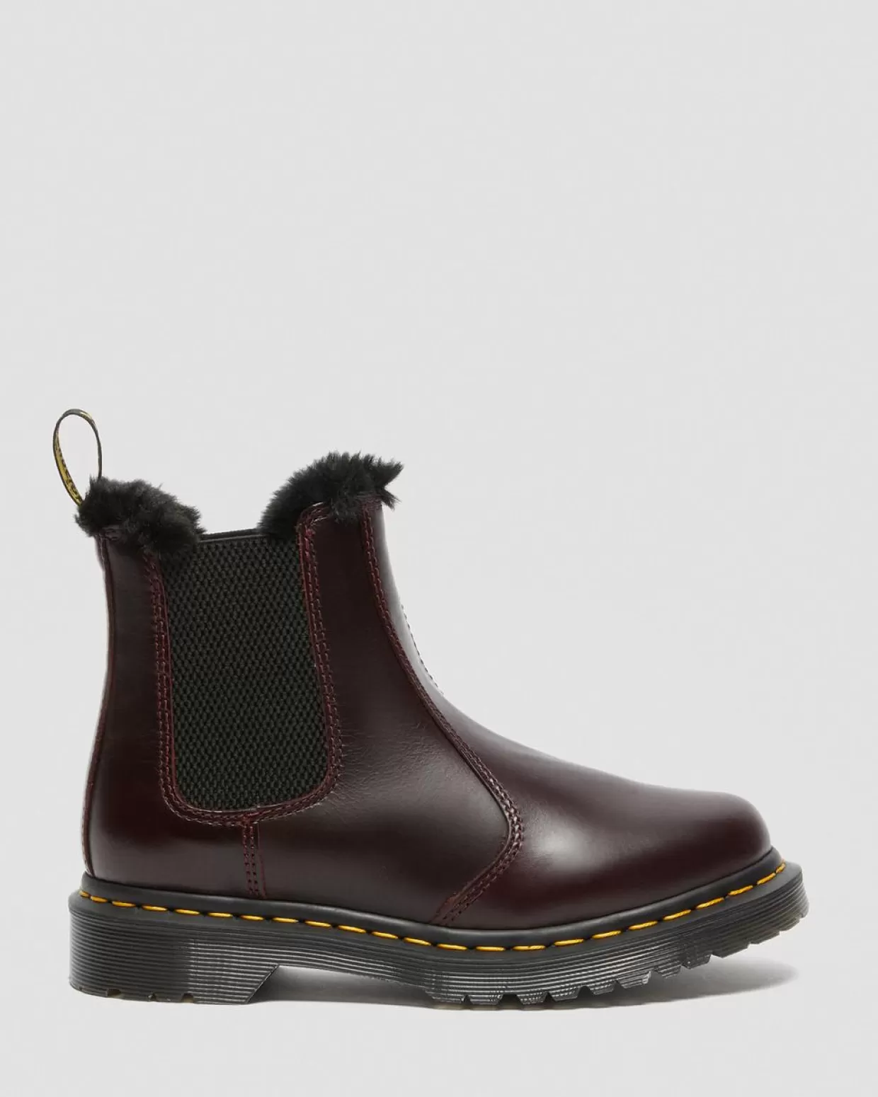 UNISEX Dr. Martens Stivaletti Chelsea 2976 Leonore Con Rivestimento Interno In Pelliccia Sintetica