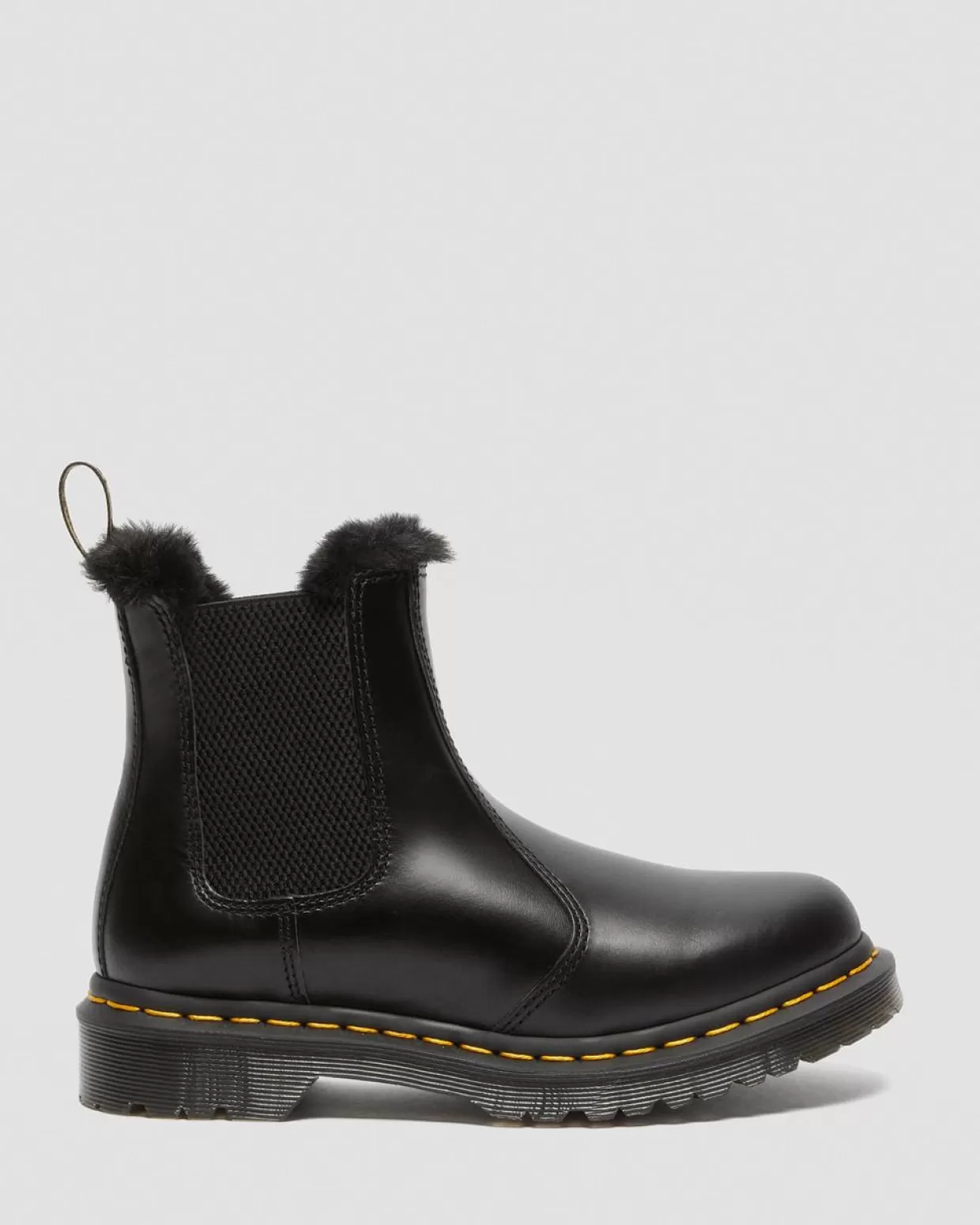 UNISEX Dr. Martens Stivaletti Chelsea 2976 Leonore Con Rivestimento Interno In Pelliccia Sintetica
