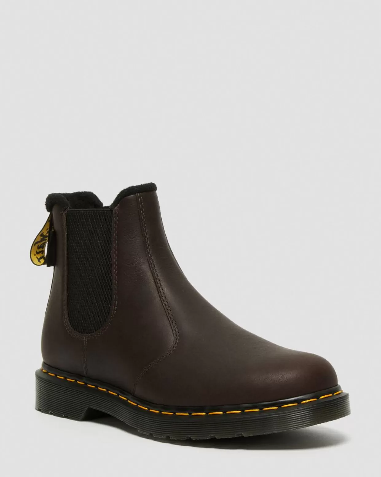 MENS Dr. Martens Stivaletti Chelsea Di Pelle Impermeabile 2976 Warmwair Valor